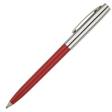 Fisher Space Pen Plastic Barrel Cap-O-Matic Red, Chrome Cap