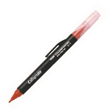 Itoya Doubleheader Calligraphy, Red 3.0mm and 1.5mm