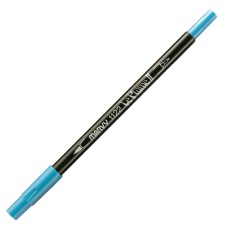 Marvy Le Plume II Double Ended Watercolor Marker, Maganese Blue