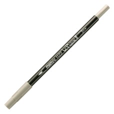Marvy Le Plume II Double Ended Watercolor Marker, Ash Grey
