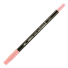 Marvy Le Plume II Double Ended Watercolor Marker, Bubble Gum Pink