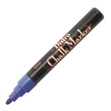 Marvy Bistro Chalk Marker, Blue Bullet Tip