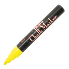Marvy Bistro Chalk Marker, Yellow Bullet Tip