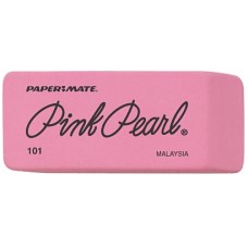 Paper Mate Pink Pearl Rub Eraser Large 101