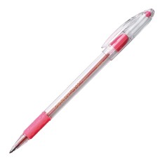 Pentel RSVP Ball Point Pen, Med Pink