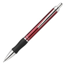 Pentel Client Retractable Med, Red