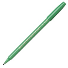 Pentel Color Pen, Fine Pt Olive Green