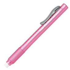 Pentel Clic Eraser Grip Eraser, Pink