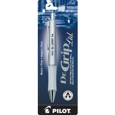 Pilot BDGL7 Dr. Grip Ltd. Gel-Rollerball, Fine, Platinum