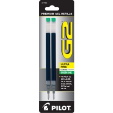 Pilot BG23R G2 Gel Ink Refills, Ultra Fine, Green