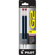Pilot BG27R G2 Gel Ink Refills, Fine, Burgundy