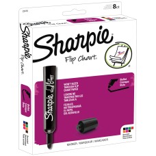 Sharpie Flip Chart Marker, Bullet 8 Color Set