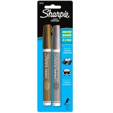 Sharpie Poster Paint, Water Base 2CD Gold Silver Fine