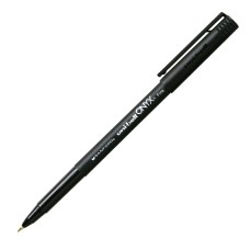 Uni-Ball Onyx R/ball Pen, Fine, Black