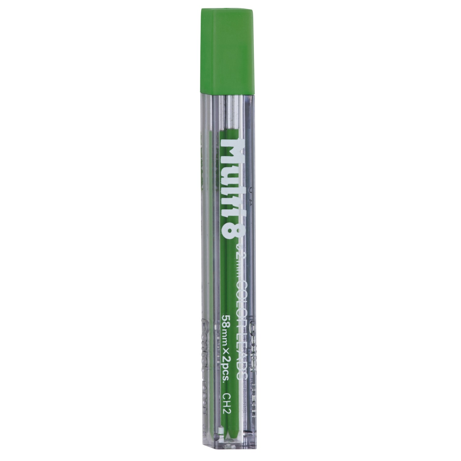 Pentel Multi 8 Color Leads, 2mm Green