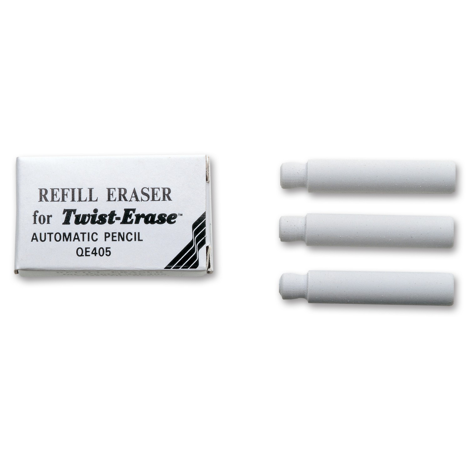 Pentel Twist Erase Refill Eraser 3pk