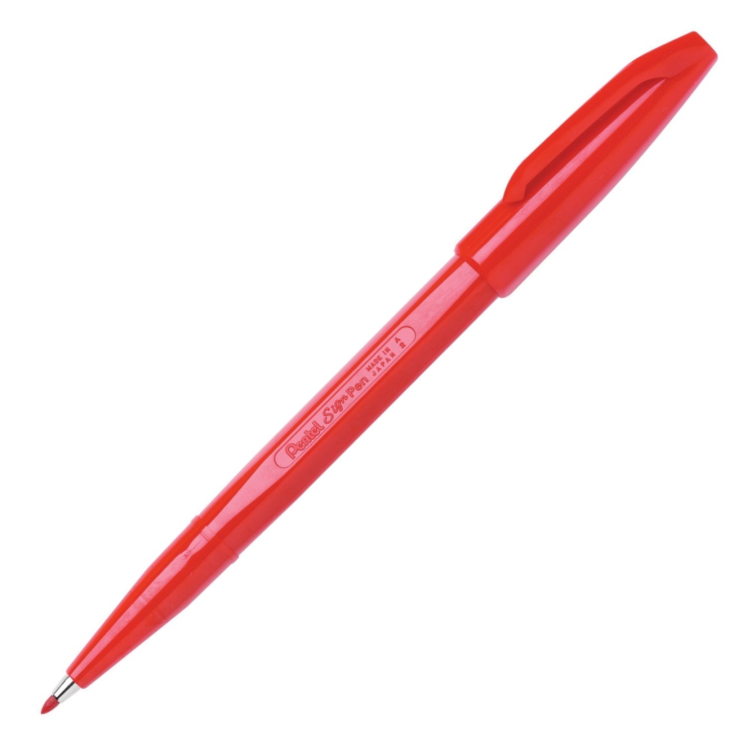 Pentel Sign Pen, Fine Pt Red