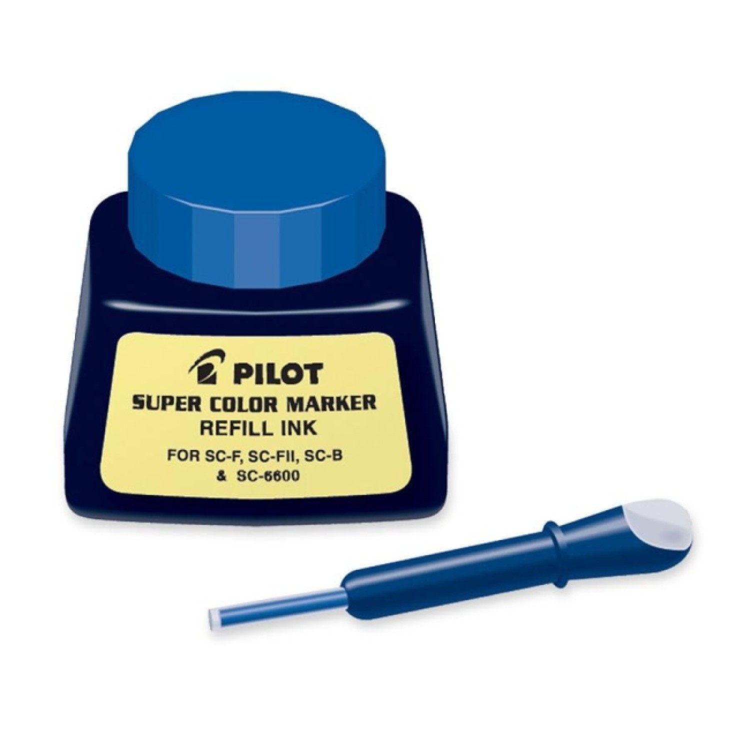 Pilot SC-RF Refill Ink for Permanent Markers, Blue