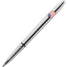 Fisher Bullet Space Pen, Chrome w/ American Flag