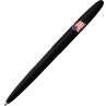 Fisher Bullet Space Pen, Matte Black w/ American Flag 