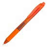 Pentel EnerGel-X Retractable Liquid Gel Pen (0.7mm) Metal Tip - Orange Ink