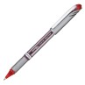 Pentel EnerGel NV Liquid Gel Pen, (0.7mm) Medium Line Capped, Metal Tip, Red Ink