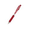 Pentel Wow! Gel Retractable Gel Pen, (0.7mm) Medium Line, Red Ink