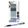 Pentel Arts Hybrid Technica (0.3/0.4/0.5/0.6/0.8mm) Gel Pen, Black Ink 5-Pk Carded