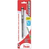 Pentel Refill Lead Cartridge For QUICK DOCK COLORS (0.7mm) 1 REFILL CARTRIDGE (assorted colors) + 3 ERASERS Carded