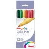 Pentel Color Pen, Set of 12