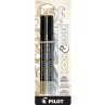 Pilot SC-S-EF Metallic Marker, Extra Fine, Gold and Silver, 2pk